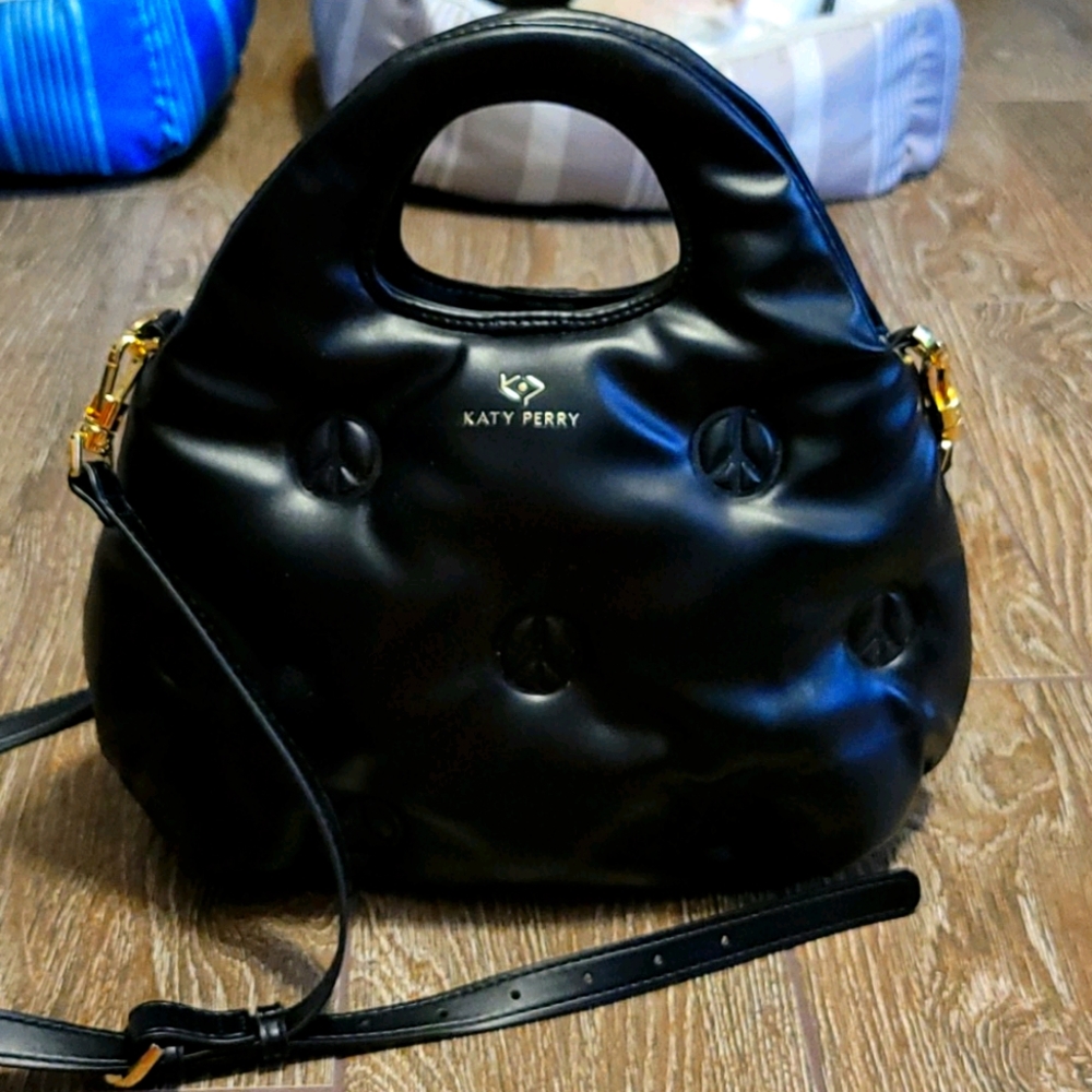 Katy Perry, Nadia Peace Sign Puffy Purse